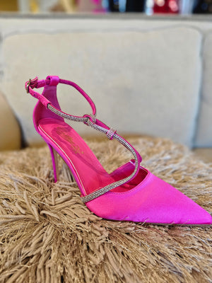 Bling & Twisted Heel