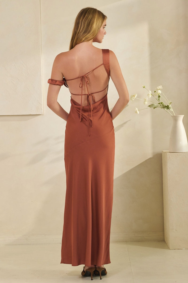 Honey Mango Silky Dress – Evangelina Boutique