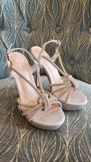 Claire Shimmer Heels