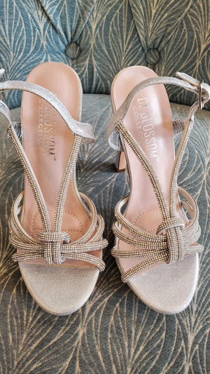 Claire Shimmer Heels